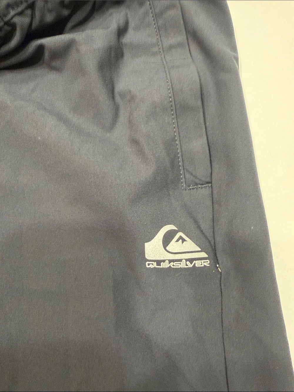 Quiksilver Men's Slate Gray Drawstring Swim Shorts